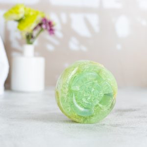 Jabon exfoliante lufa